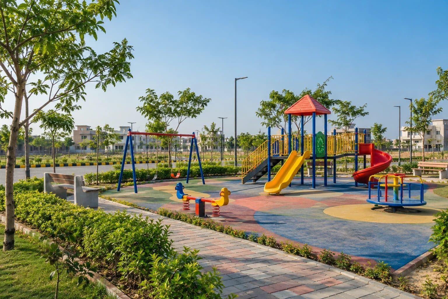 south city greens childrens play area
