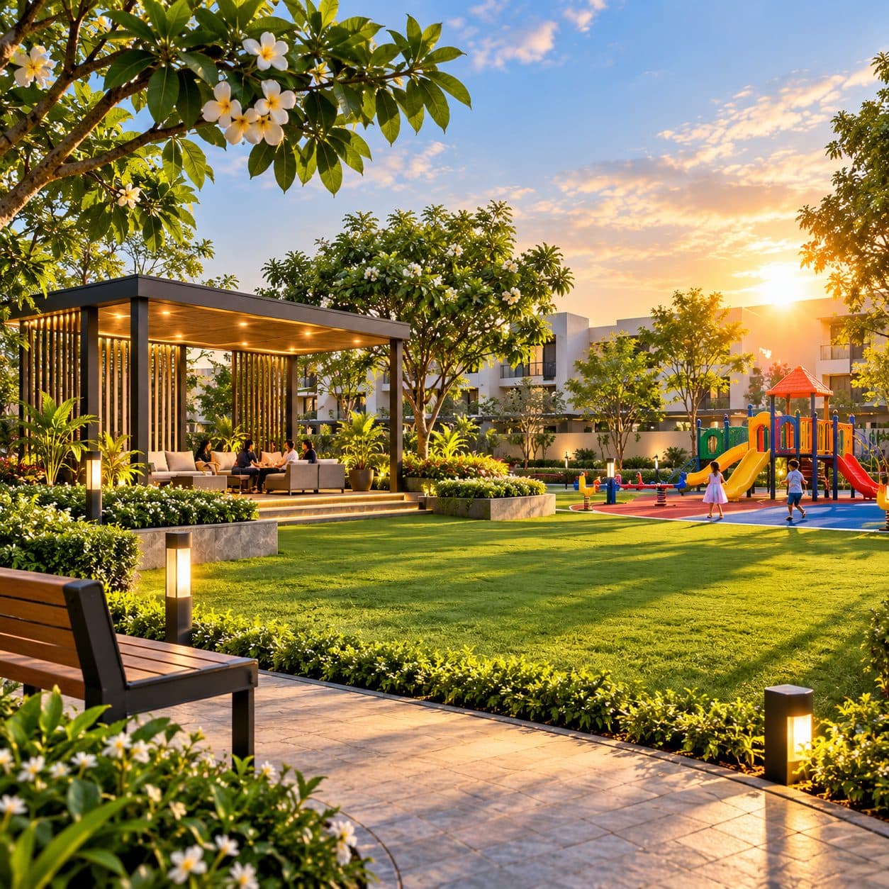 Golden Hour Community Garden Playground (1)
